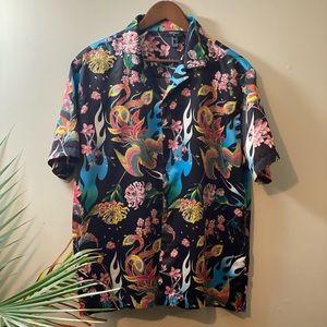 Floral Silk Shirt